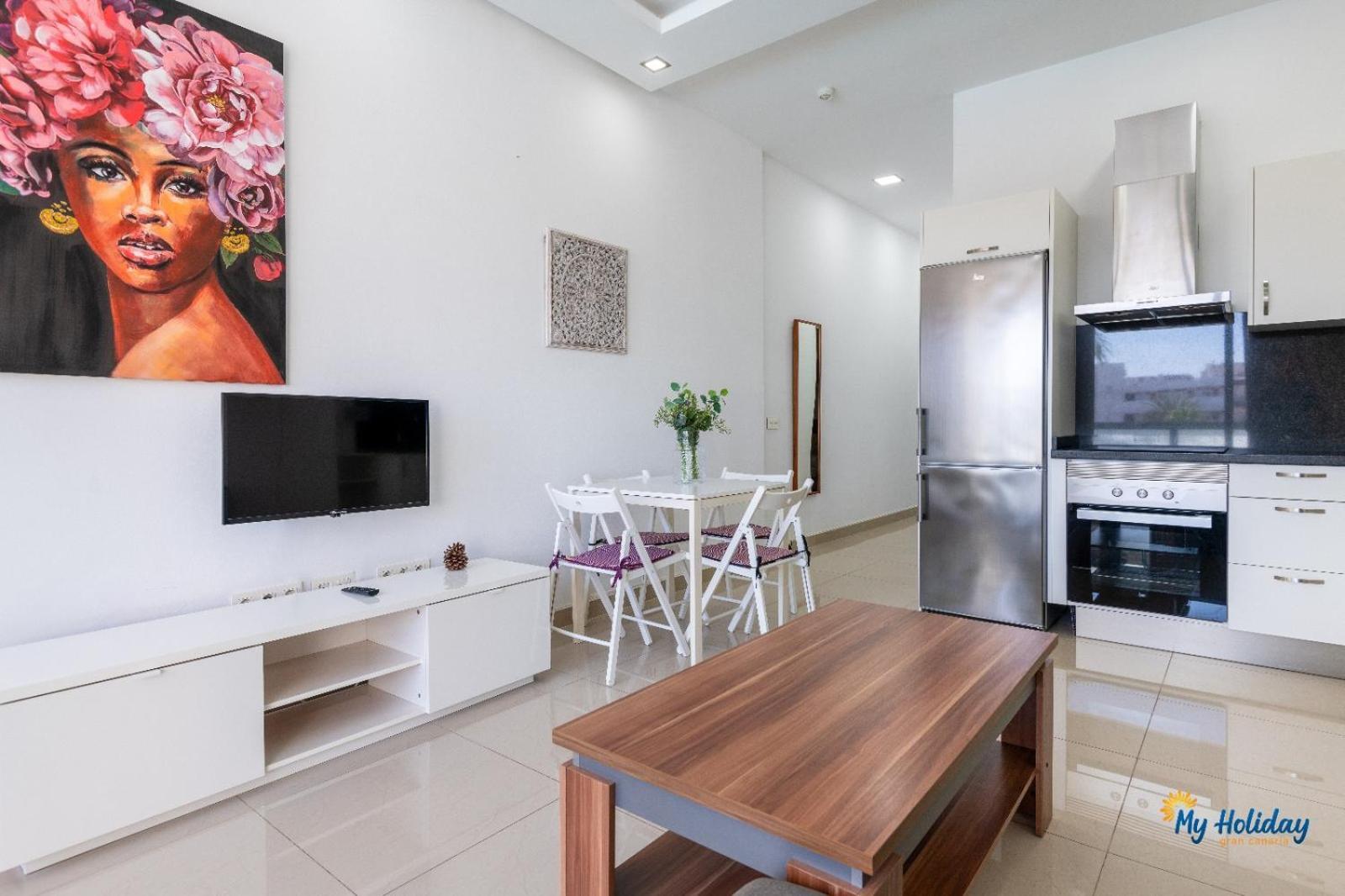 Lenas Modern Apartment San Bartolome Bagian luar foto