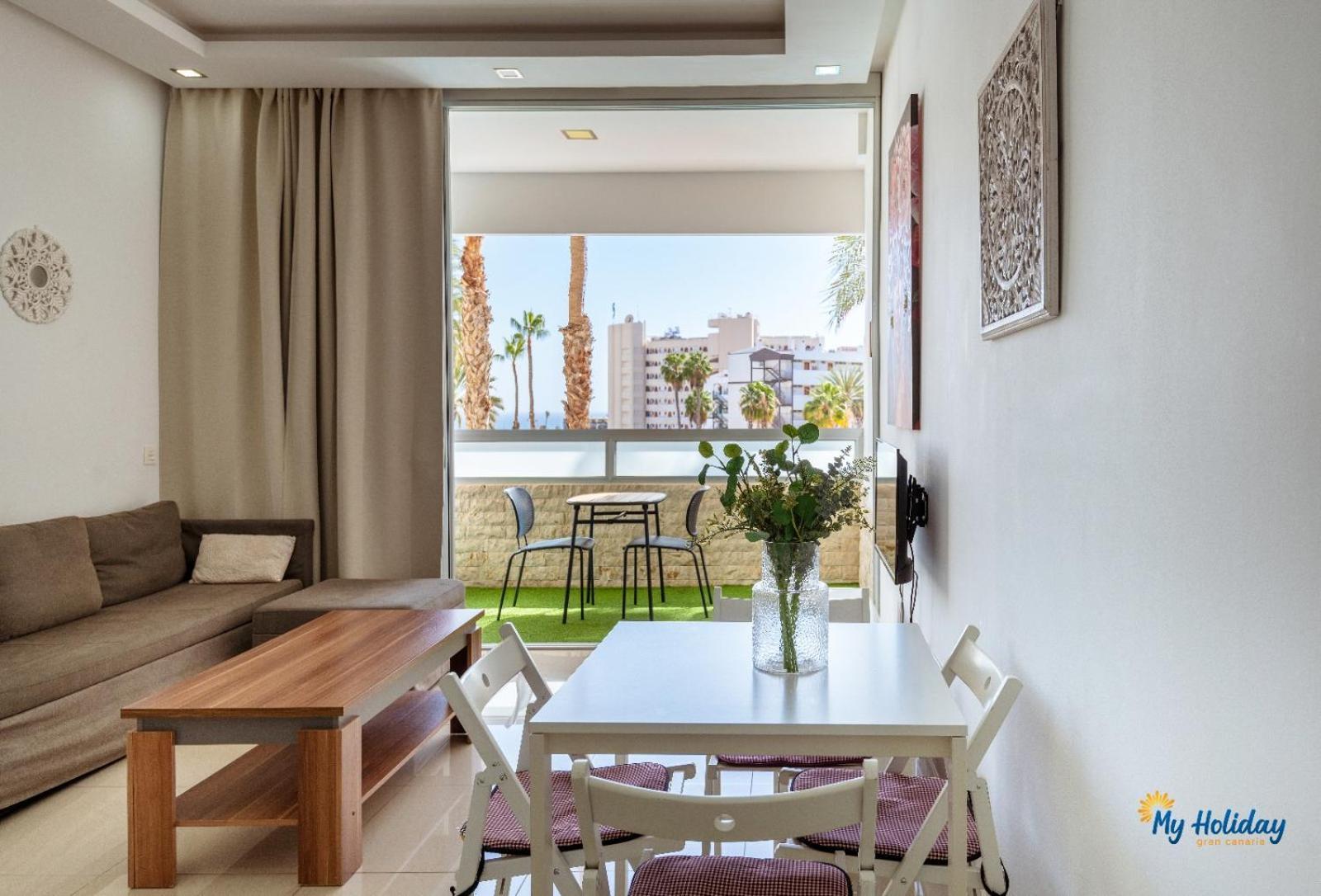 Lenas Modern Apartment San Bartolome Bagian luar foto