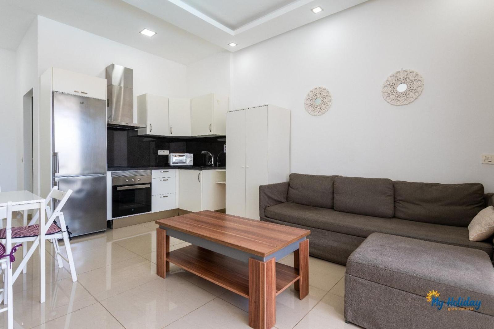 Lenas Modern Apartment San Bartolome Bagian luar foto